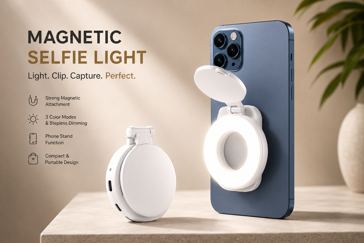 Zenvio Magnetic Selfie Light