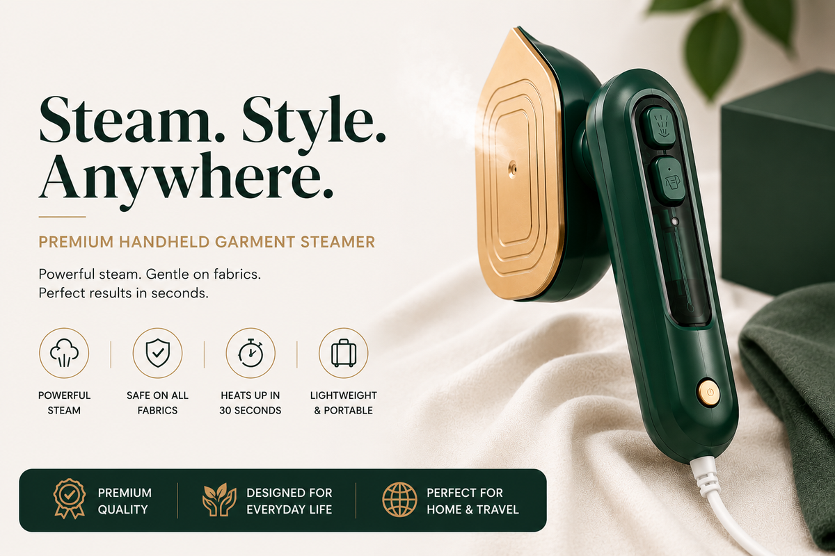 Mini Portable Iron Steam